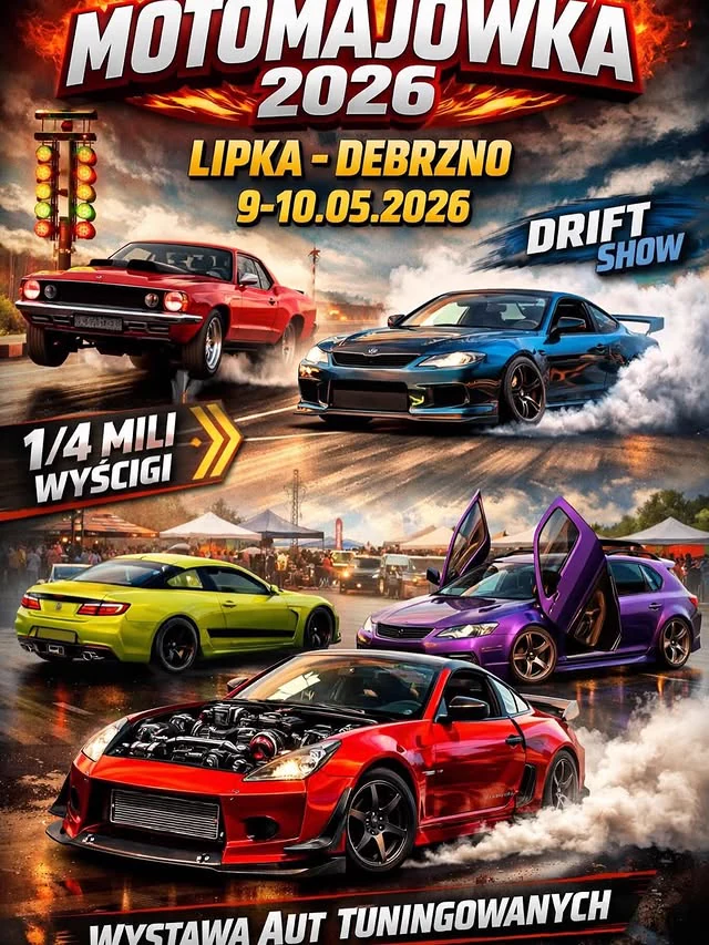 Relacja z wydarzenia motoryzacyjnego Lipka-Debrzno